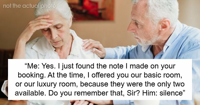 Cheap Husband Blames Hotel Staff For Tiny Room, Wife Mad As She Learns He Refused The Luxury Upgrade