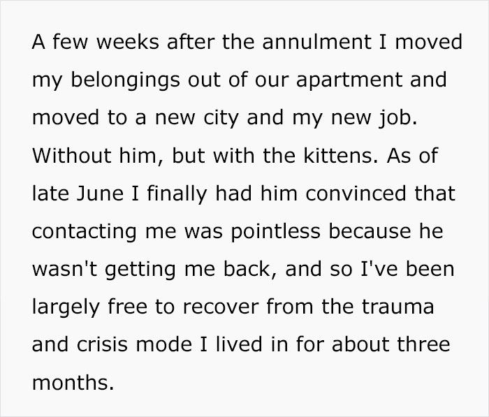 A woman finds out her husband is a stranger, moving to a new city and recovering from trauma.