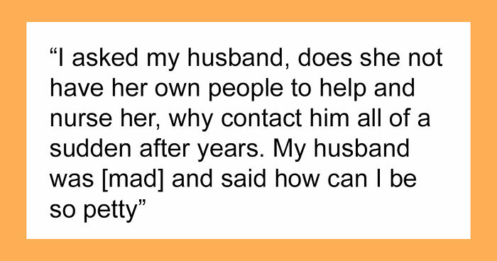 Husband Drops Everything To Help His Sick Ex Wife, Doesn’t Care What His Current Wife Thinks