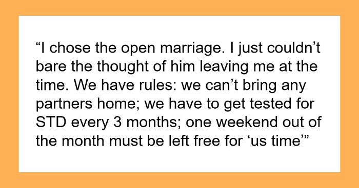 Guy’s Life Falls Apart Completely After He Gives Wife An Ultimatum Of Open Marriage Or Divorce