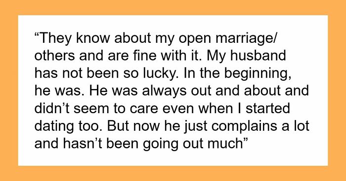 Guy’s Life Falls Apart Completely After He Gives Wife An Ultimatum Of Open Marriage Or Divorce
