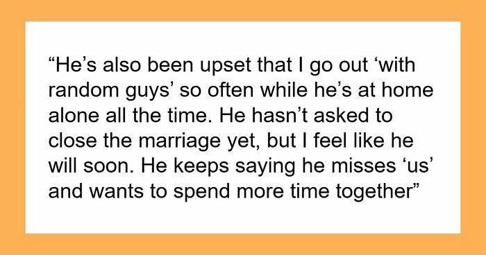 Guy’s Life Falls Apart Completely After He Gives Wife An Ultimatum Of Open Marriage Or Divorce