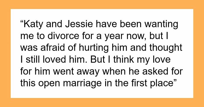 Guy’s Life Falls Apart Completely After He Gives Wife An Ultimatum Of Open Marriage Or Divorce