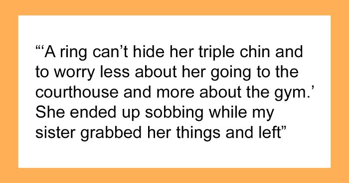 Woman Snaps At Brother’s Wife, Finally Telling Her What She Thinks, Guy Just Freezes And Stares