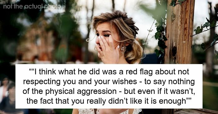 Woman Leaves Husband The Day After Wedding, Mad He Smashed Her Face Into Their Reception Cake