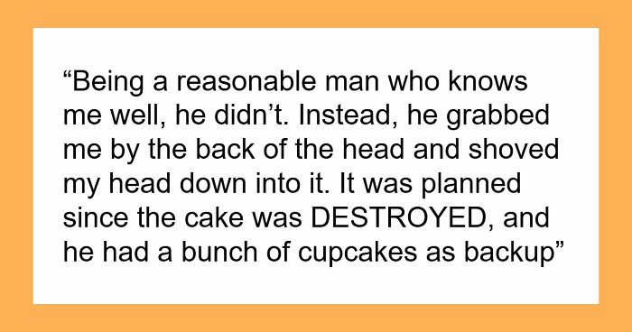 Woman Leaves Husband The Day After Wedding, Mad He Smashed Her Face Into Their Reception Cake