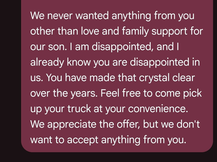 A text message about a mom tracking down her son's long-lost $6K and taking a $3K finder's fee. A text message about a mom tracking down her son's long-lost $6K and taking a $3K finder's fee.