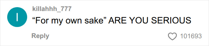 Screenshot of a comment: For my own sake ARE YOU SERIOUS. This reflects reactions to modern dating. Screenshot of a comment: For my own sake ARE YOU SERIOUS. This reflects reactions to modern dating.