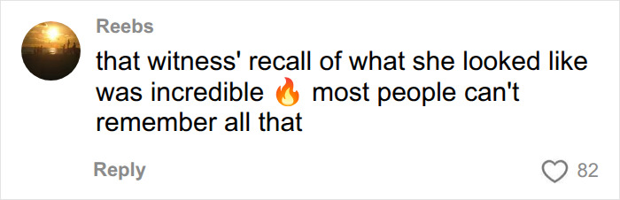 A comment about the incredible witness recall that helped the bride-to-be after her wallet went missing. A comment about the incredible witness recall that helped the bride-to-be after her wallet went missing.