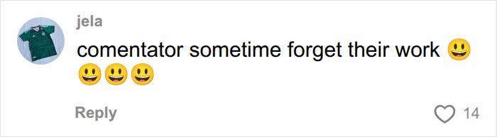 Screenshot of a comment from jela, stating comentator sometime forget their work, in relation to the former Netflix star. Screenshot of a comment from jela, stating comentator sometime forget their work, in relation to the former Netflix star.