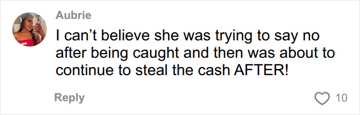 A social media user comments on the bride-to-be confronting woman mid-flight after wallet goes missing. A social media user comments on the bride-to-be confronting woman mid-flight after wallet goes missing.