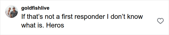 A comment recognizing the 16-year-old lifeguard as a heroic first responder. A comment recognizing the 16-year-old lifeguard as a heroic first responder.