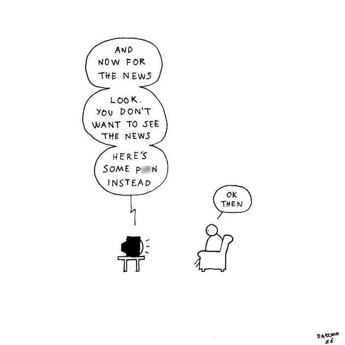 43 New Comics By Hugleikur Dagsson That Prove Dark Humor Can Be Surprisingly Clever