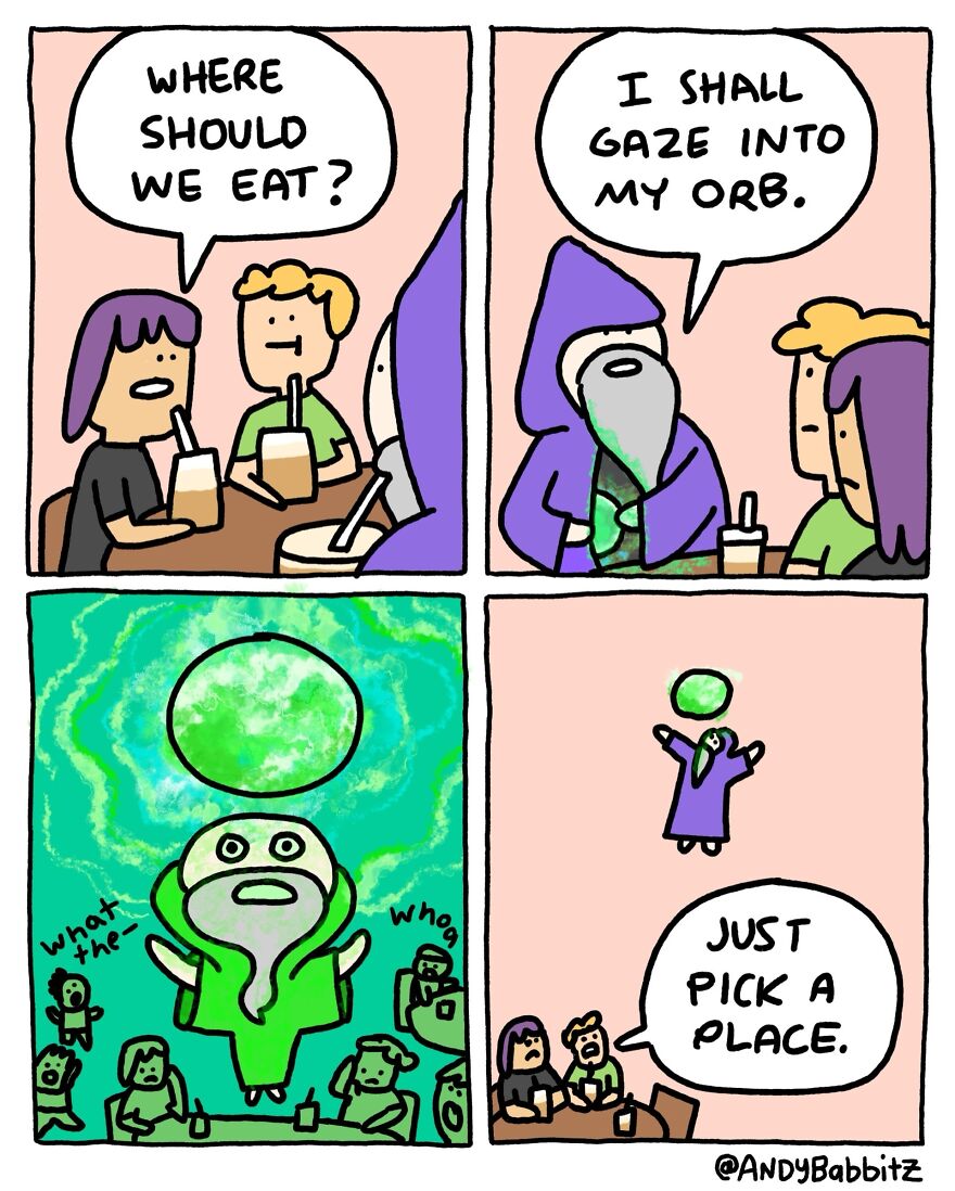 Everyday Life Gets An Unexpectedly Funny Twist In These 33 New Comics By Andy Babbitz