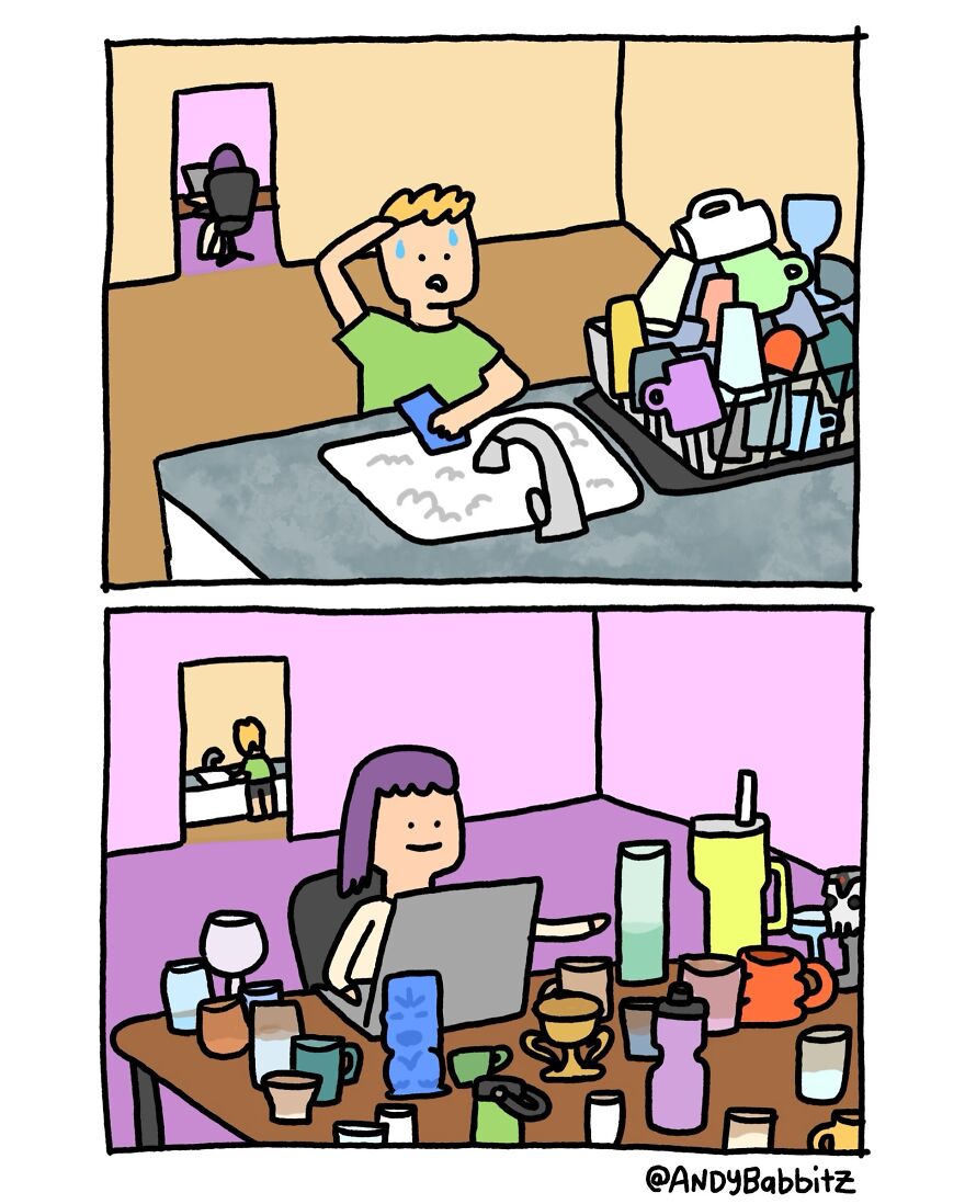 Everyday Life Gets An Unexpectedly Funny Twist In These 33 New Comics By Andy Babbitz