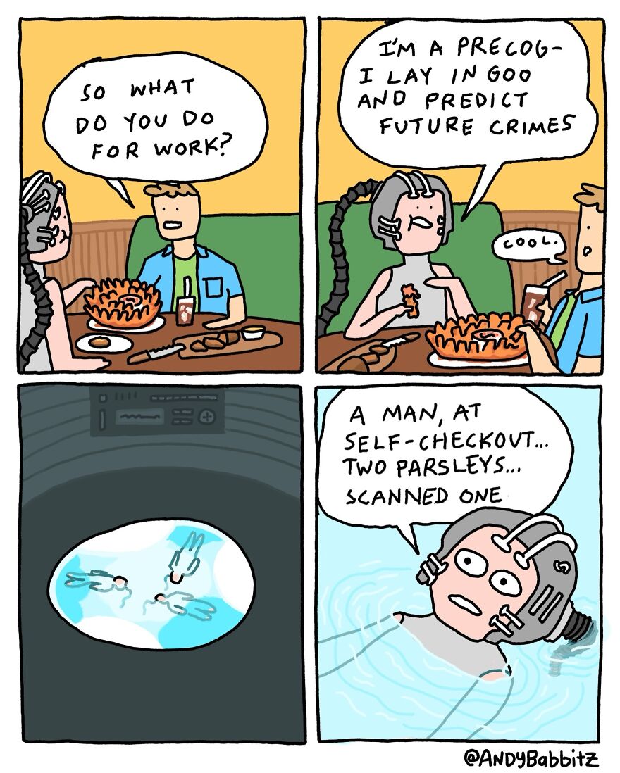 Everyday Life Gets An Unexpectedly Funny Twist In These 33 New Comics By Andy Babbitz