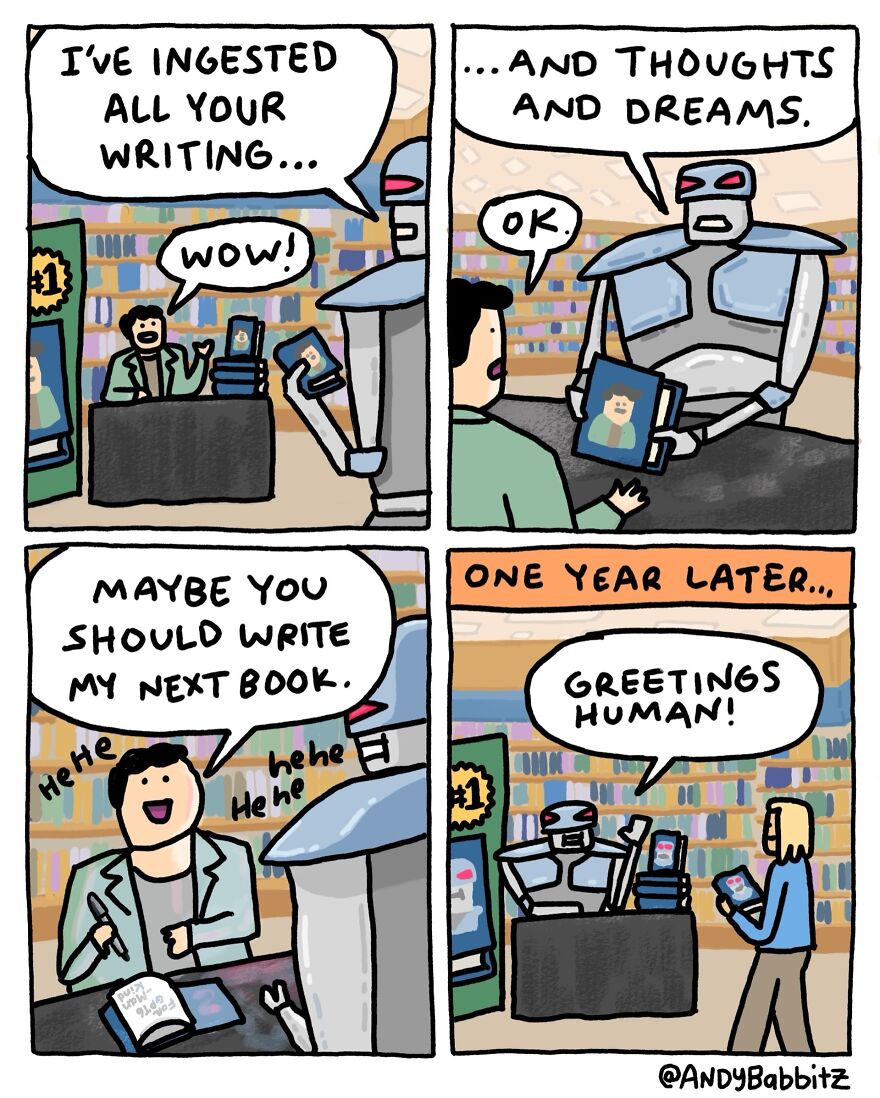 Everyday Life Gets An Unexpectedly Funny Twist In These 33 New Comics By Andy Babbitz