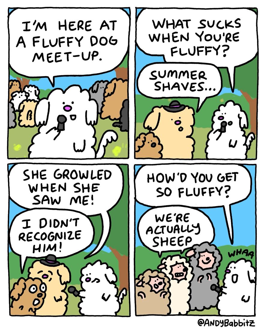 Everyday Life Gets An Unexpectedly Funny Twist In These 33 New Comics By Andy Babbitz