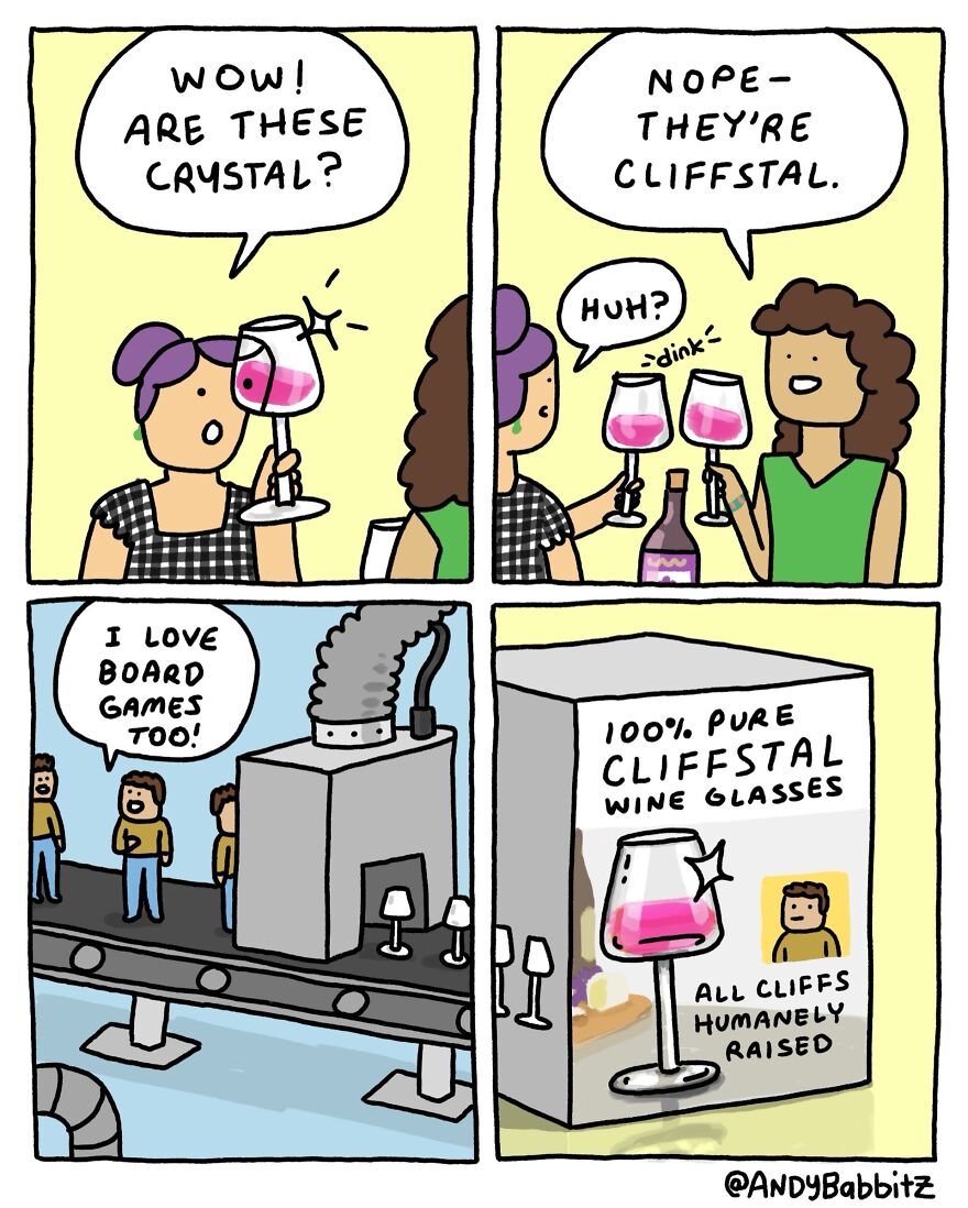 Everyday Life Gets An Unexpectedly Funny Twist In These 33 New Comics By Andy Babbitz