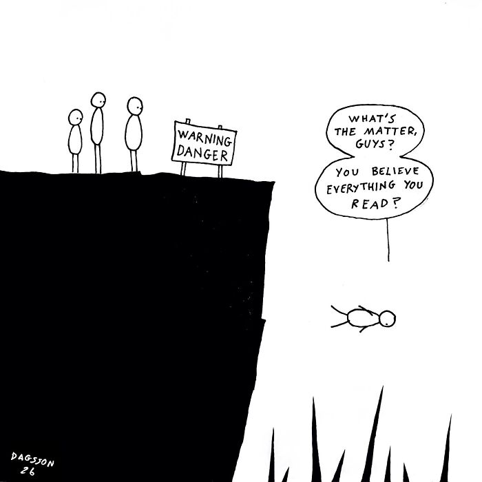 43 New Comics By Hugleikur Dagsson That Prove Dark Humor Can Be Surprisingly Clever