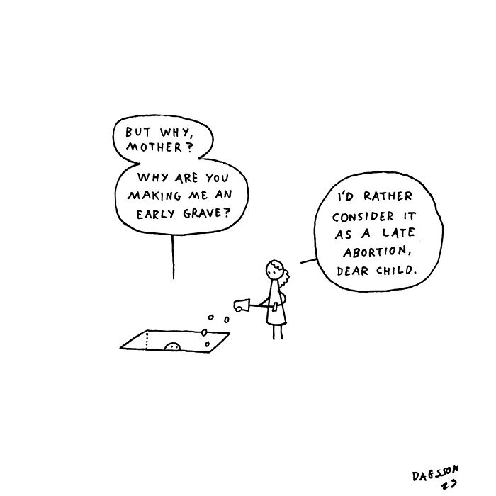 43 New Comics By Hugleikur Dagsson That Prove Dark Humor Can Be Surprisingly Clever