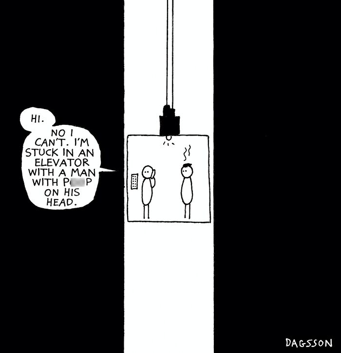 43 New Comics By Hugleikur Dagsson That Prove Dark Humor Can Be Surprisingly Clever