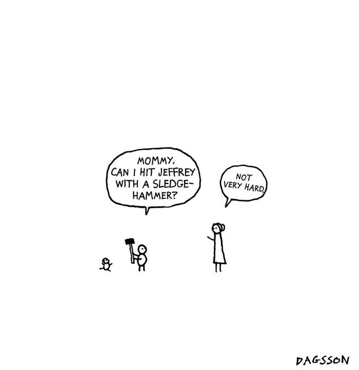 43 New Comics By Hugleikur Dagsson That Prove Dark Humor Can Be Surprisingly Clever