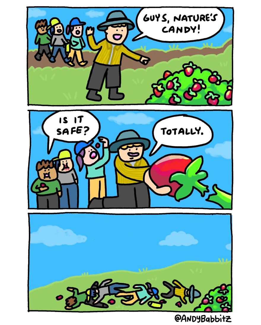 Everyday Life Gets An Unexpectedly Funny Twist In These 33 New Comics By Andy Babbitz