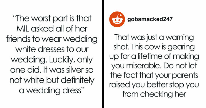 MIL Turns Wedding Into Entire Drama By Excluding Bride And Tells Her Friends To Wear White To It