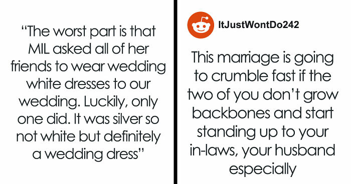 MIL Turns Wedding Into Entire Drama By Excluding Bride And Tells Her Friends To Wear White To It