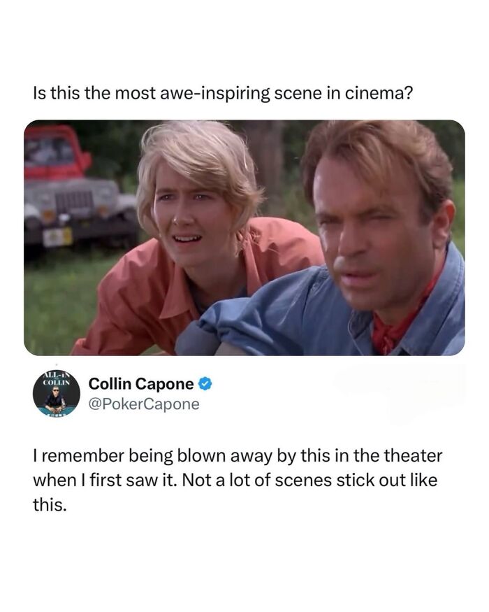 Laura Dern and Sam Neill looking astonished in a scene, capturing a powerful moment from TV, movies, and media.
