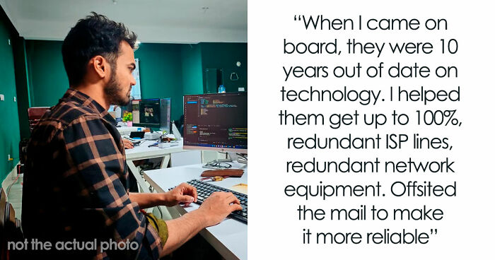 Greedy Bosses Secretly Plan To Fire Their Only IT Guy, Spend Months Recovering After He Quits