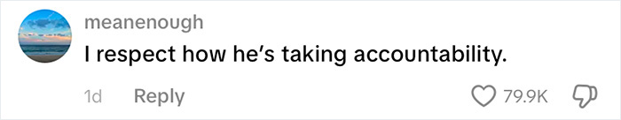 Social media comment respecting an 18-year-old attacker taking accountability before life prison sentence.