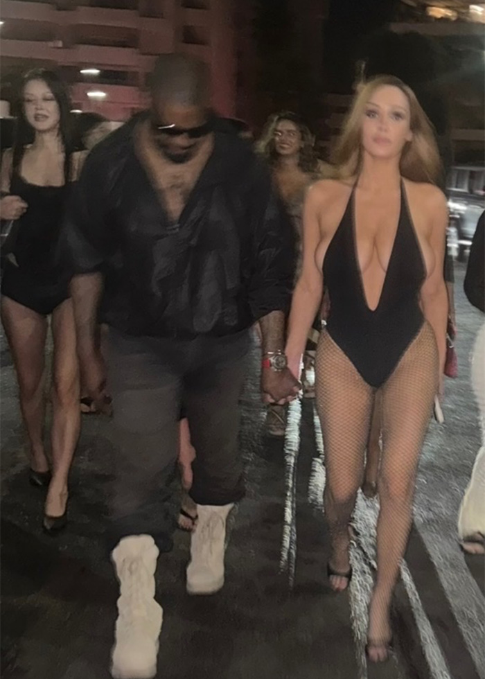 Kanye Appears To Break The Rules To Expose Bianca Censori In Most Risqu&eacute; Outfit Since Grammys Scandal