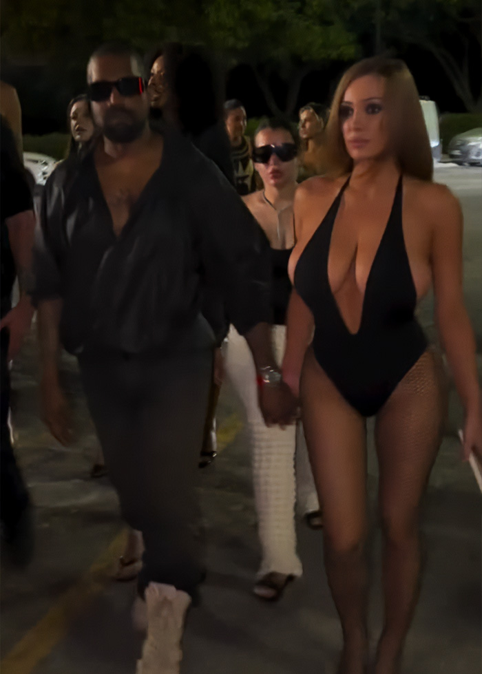 Kanye Appears To Break The Rules To Expose Bianca Censori In Most Risqu&eacute; Outfit Since Grammys Scandal