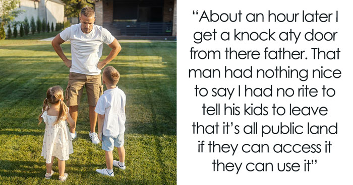 Rude Neighbor Says “If We Can Access It, We Can Use It,” Then Comes Face To Face With Guard Dog