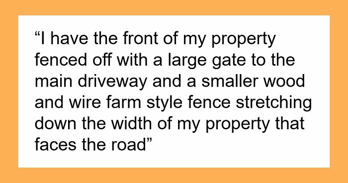 Rude Neighbor Says “If We Can Access It, We Can Use It,” Then Comes Face To Face With Guard Dog