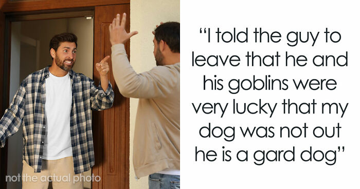 Rude Neighbor Says “If We Can Access It, We Can Use It,” Then Comes Face To Face With Guard Dog