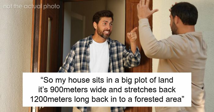 Rude Neighbor Says “If We Can Access It, We Can Use It,” Then Comes Face To Face With Guard Dog