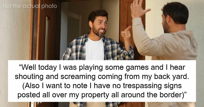 Rude Neighbor Says “If We Can Access It, We Can Use It,” Then Comes Face To Face With Guard Dog