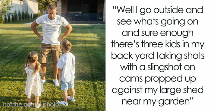 Rude Neighbor Says “If We Can Access It, We Can Use It,” Then Comes Face To Face With Guard Dog