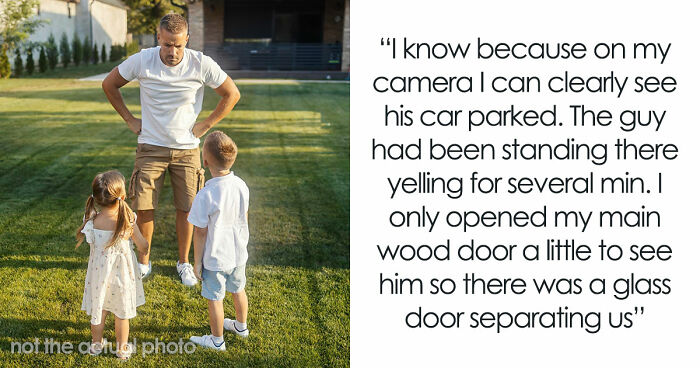 Rude Neighbor Says “If We Can Access It, We Can Use It,” Then Comes Face To Face With Guard Dog