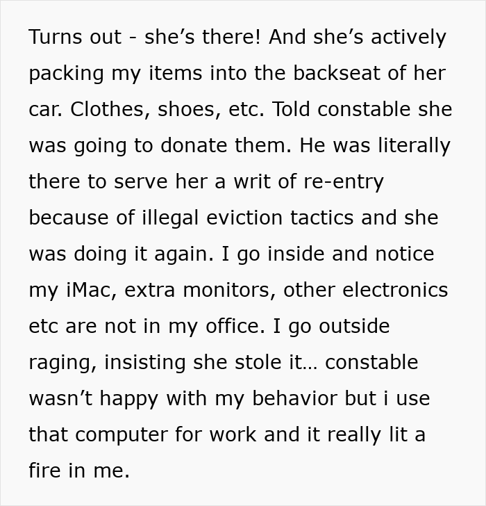 Psycho MIL Hell-Bent On Kicking Out Son's Fam, Arrested After Trying To Steal DIL's $6K Electronics