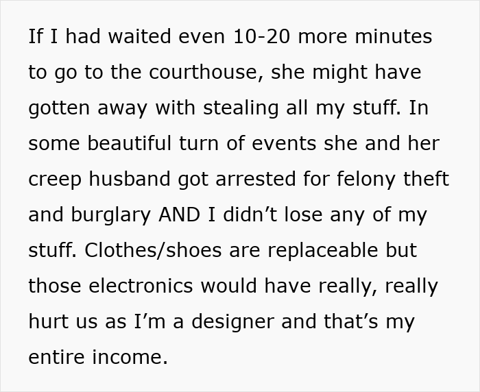 Psycho MIL Hell-Bent On Kicking Out Son's Fam, Arrested After Trying To Steal DIL's $6K Electronics