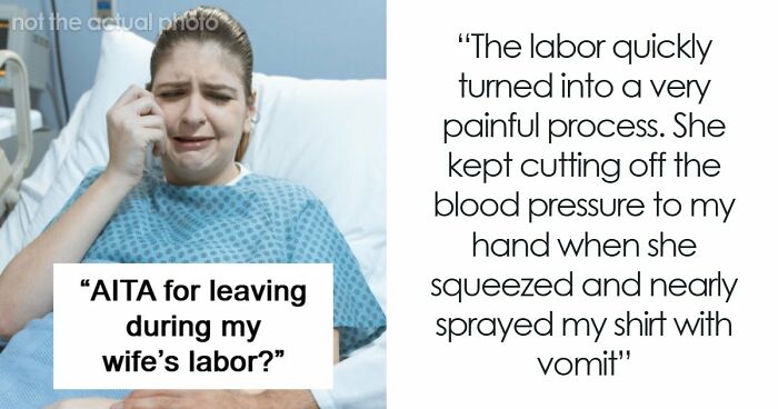 Husband Leaves Wife During Labor, Can’t Believe She Says She “Doesn’t Consider Him Her Husband”