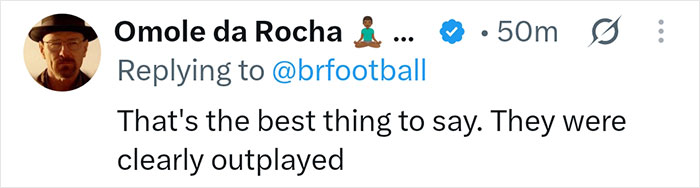 Omole da Rocha comment on Lionel Messi and Argentina's World Cup loss, stating the team was outplayed. Omole da Rocha comment on Lionel Messi and Argentina's World Cup loss, stating the team was outplayed.