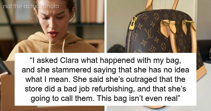 Woman Trusted Best Friend With Sentimental Designer Bag, Ends Up Getting A Fake One Back