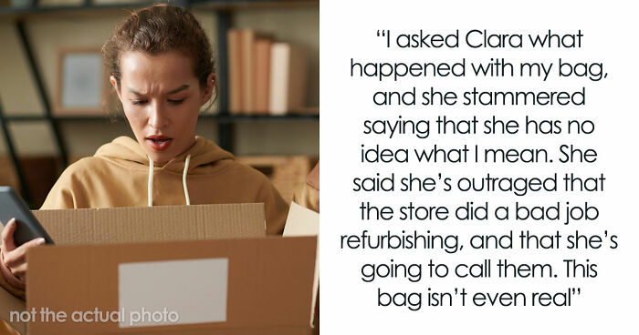 Woman Trusted Best Friend With Sentimental Designer Bag, Ends Up Getting A Fake One Back