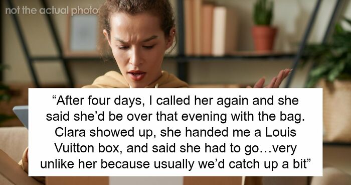 Woman Trusted Best Friend With Sentimental Designer Bag, Ends Up Getting A Fake One Back