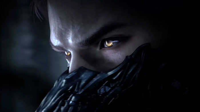Close-up of the masked new love interest character from the Chinese RPG, Love and Deepspace. Close-up of the masked new love interest character from the Chinese RPG, Love and Deepspace.